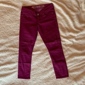 Express Zelda Cropped Jeans